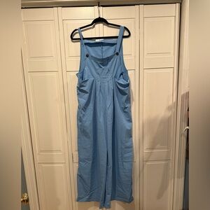 Wide leg overalls NWOT size 3X